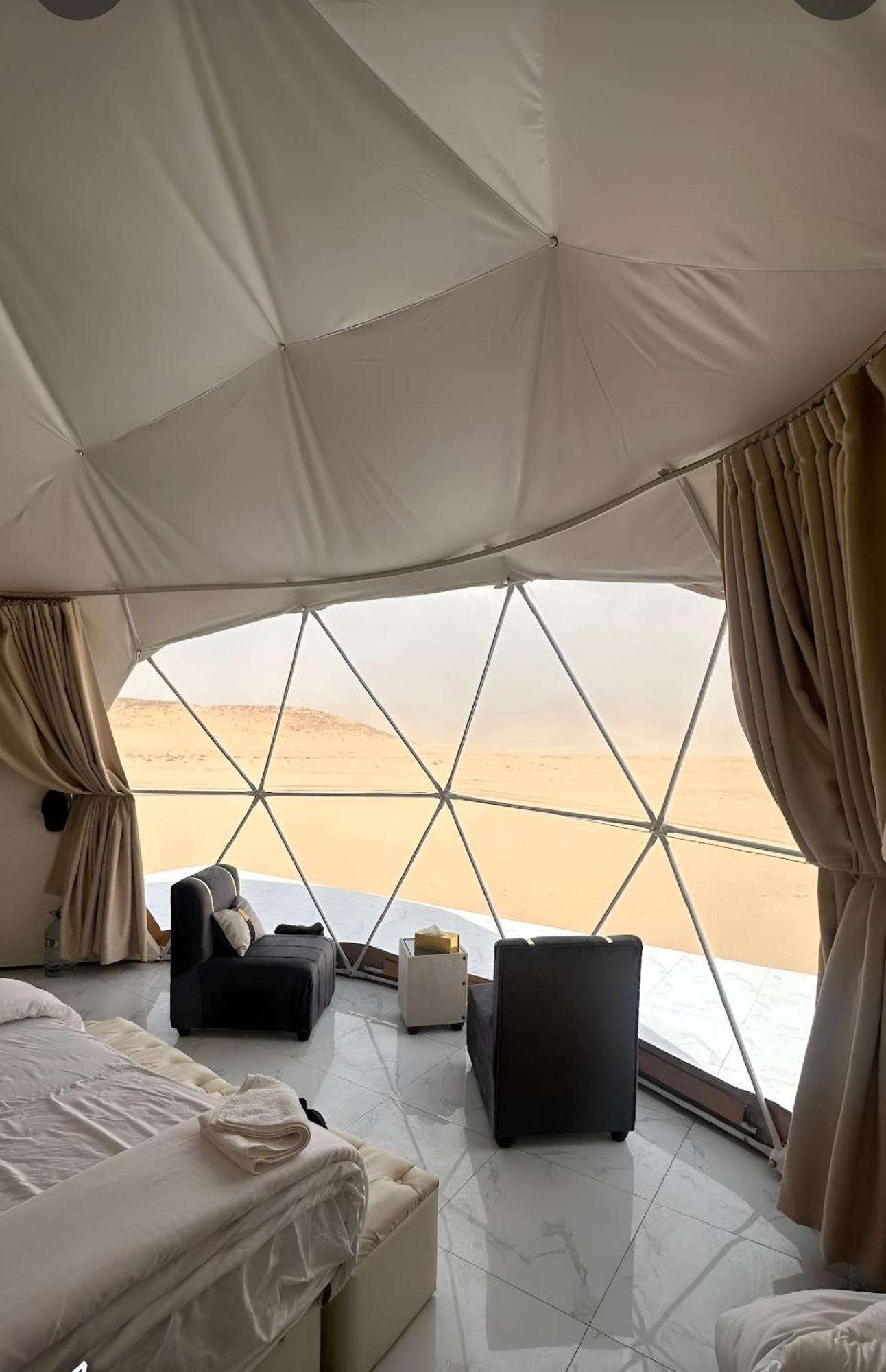 Titanic Camp Bed & Breakfast Wadi Rum Exterior photo