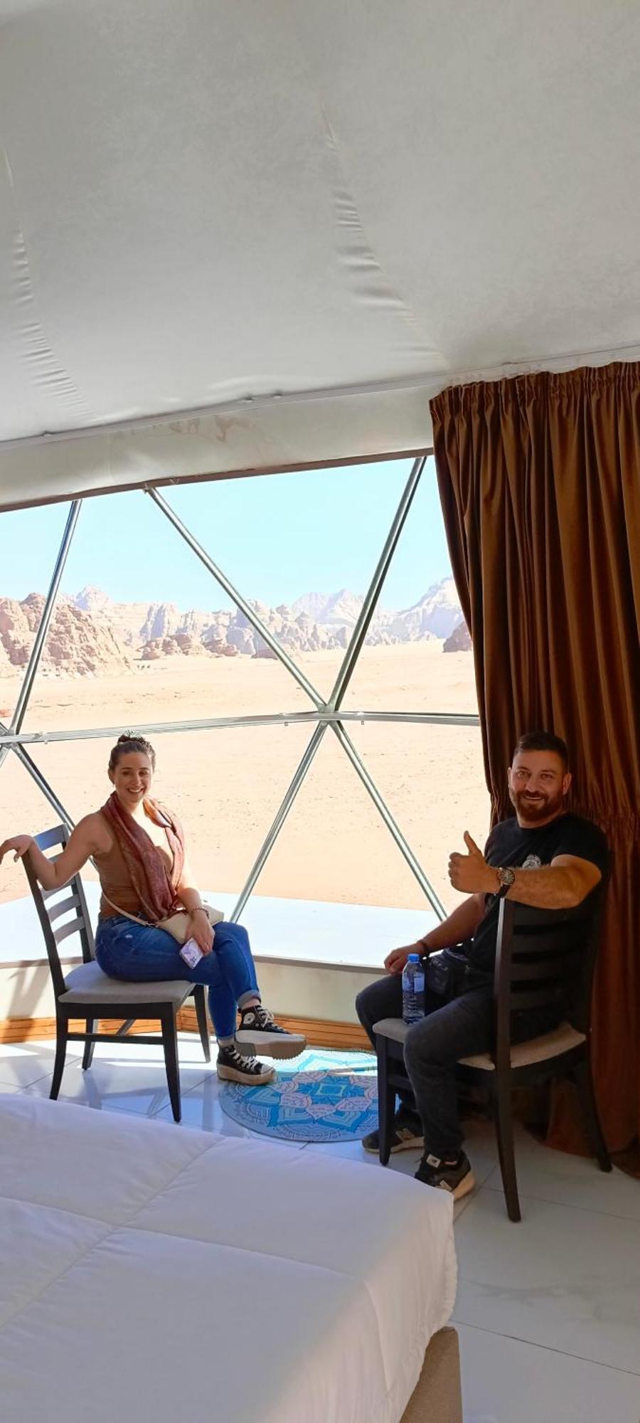 Titanic Camp Bed & Breakfast Wadi Rum Exterior photo