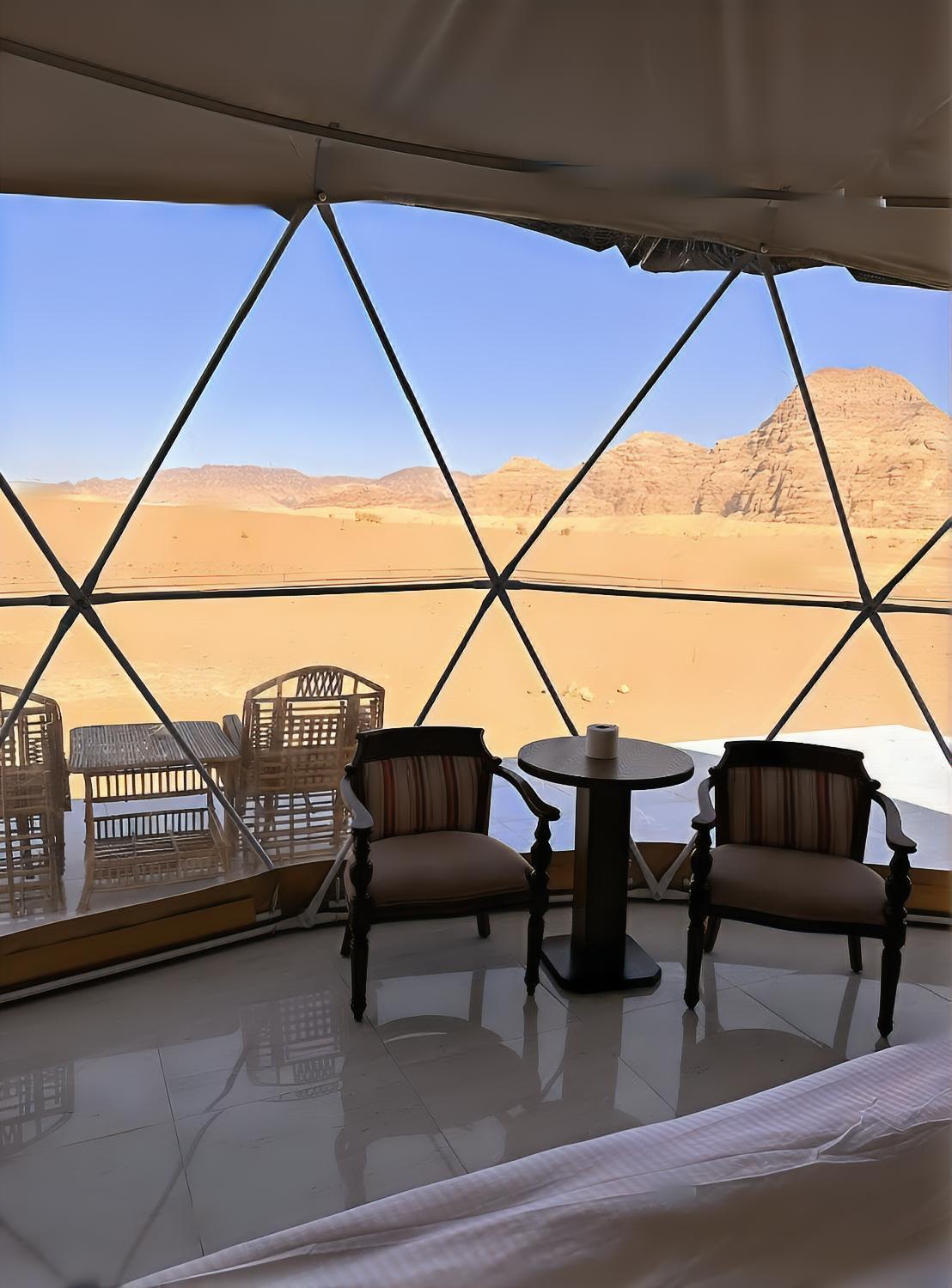 Titanic Camp Bed & Breakfast Wadi Rum Exterior photo